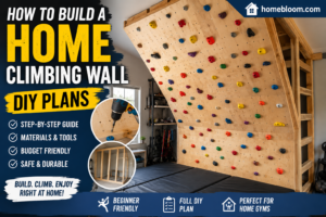 How to Build a Home Climbing Wall DIY Plans