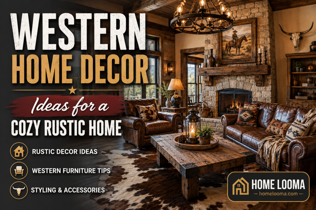 Western Home Decor Ideas for a Cozy Rustic Home