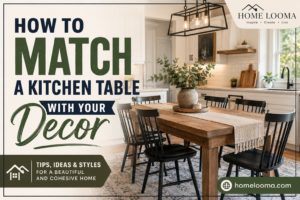How to Match a Kitchen Table with Your Decor