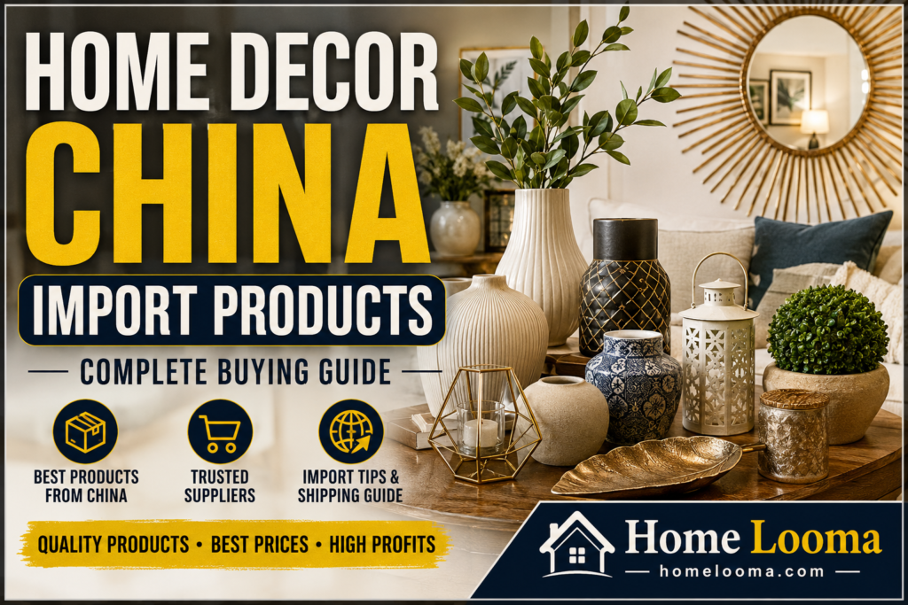 Home Decor China Import Products