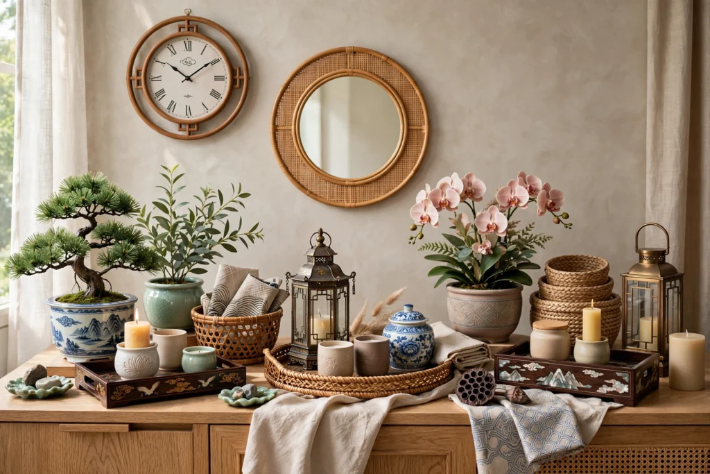 Popular imported home decor products including decorative accessories and furniture accents.