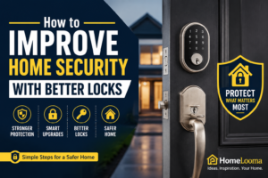 how to improve home security with better locks